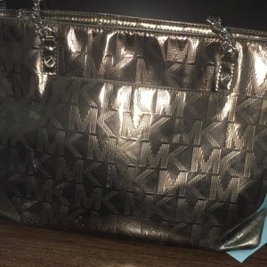 Michael kors metallic purse